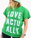 Kerri Rosenthal The I Heart Tee Love Actually In Parrot In Green