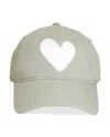 Kerri Rosenthal Imperfect Heart Hat In Jade