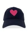 Kerri Rosenthal Imperfect Heart Hat In Navy