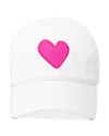 Kerri Rosenthal Imperfect Heart Hat In White