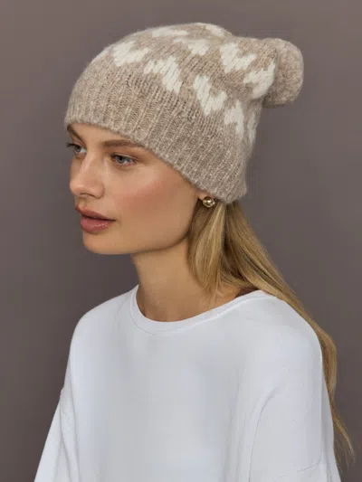 Kerri Rosenthal Ker-isle Beanie In Brown