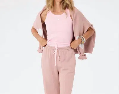 Kerri Rosenthal Kr Scoop Neck Tank Top In Orchid In Pink