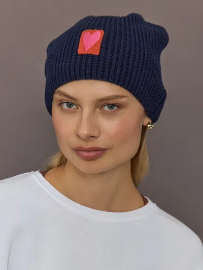 Kerri Rosenthal Love Brigade Beanie In Blue