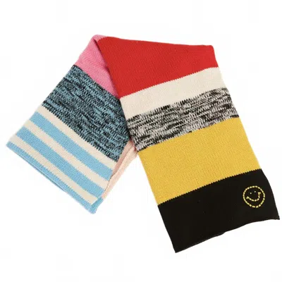 Kerri Rosenthal Marled Stripe Scarf In Multi