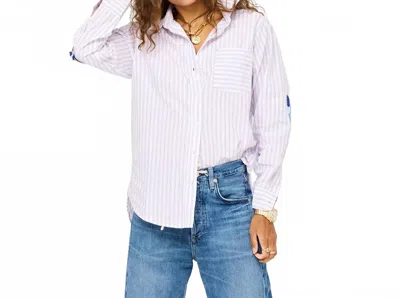 Kerri Rosenthal Mia Love Evolve Shirt In Multi In Purple