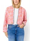 Kerri Rosenthal Morgan Ikat Beau-lero Jacket In Multi In Multi