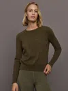Kerri Rosenthal Patchwork Pullover In Green