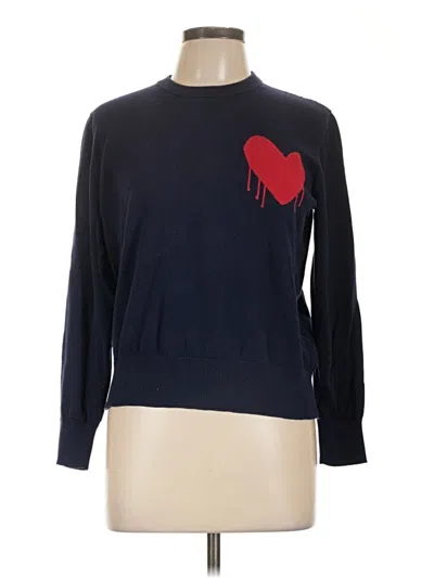 Pre-owned Kerri Rosenthal Pullover Sweater In Blue