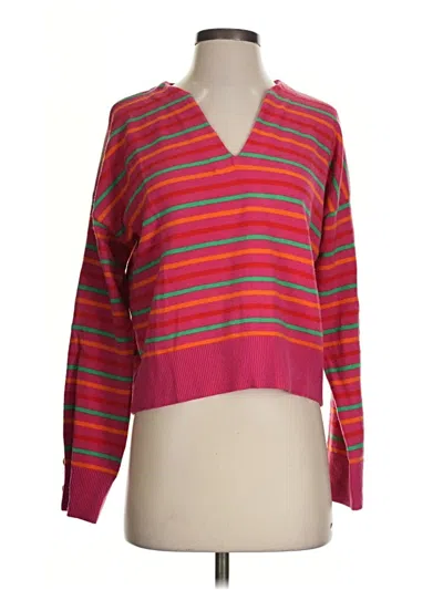 Pre-owned Kerri Rosenthal Pullover Sweater In Red