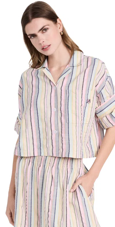 Kerri Rosenthal Sherri Stripe Shirt Multi