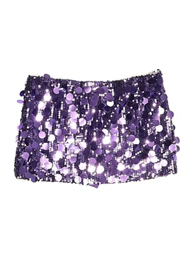 Pre-owned Kerri Rosenthal Skort In Purple