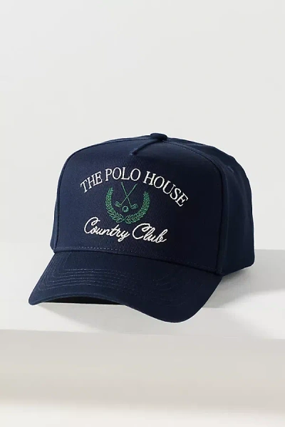 Kerri Rosenthal Sporty Prep Trucker Hat In Black