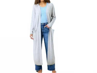 Kerri Rosenthal Super Duper Love On Repeat Duster In Heather Gray