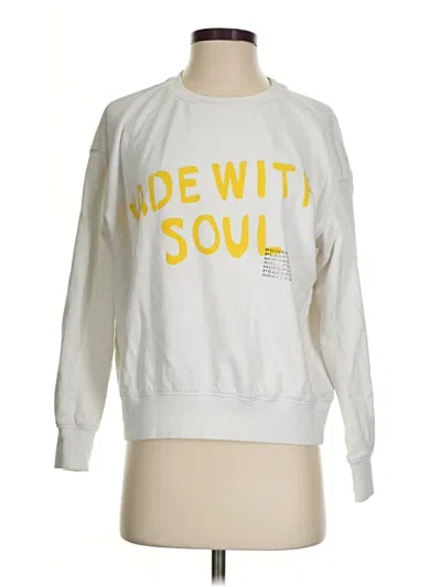 Pre-owned Kerri Rosenthal Sweatshirt In White
