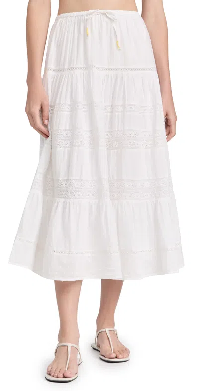 Kerri Rosenthal Vacance Skirt White
