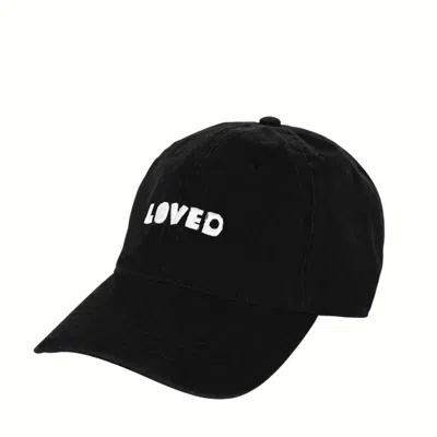 Kerri Rosenthal Women's Baseball Loved Hat In Black