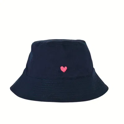 Kerri Rosenthal Women's Bucket Hat In Midnight In Blue