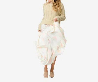 Kerri Rosenthal Women's Dune Sweater In Oak In Brown