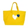 Kerri Rosenthal Women's Imperfect Heart Tote In Sunshine Yellow In Multi