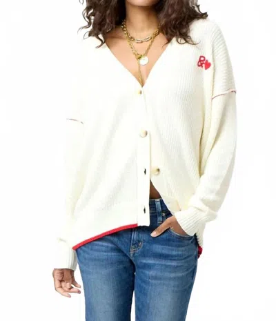 Kerri Rosenthal Women's Slouchy & Love Cardigan In Natural In White