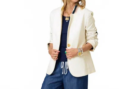 Kerri Rosenthal Women's Summer Blazer In Cream In White