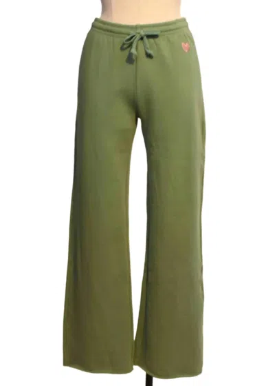 Kerri Rosenthal Women's Weekend Barb Sweatpants In Olive Green