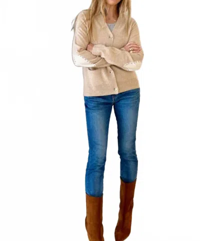 Kerri Rosenthal Women's Willie Cardigan In Beige In Neutral