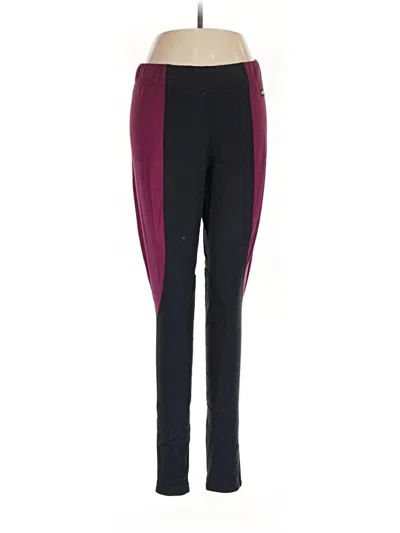 Pre-owned Kerrits Active Pants In Burgundy