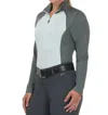 Kerrits Charisma Coolcore Long Sleeve Shirt In Seasalt In Green