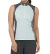 Kerrits Charisma Coolcore Sleeveless Sun Shirt In Seasalt In Gray