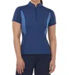 Kerrits Freedom Short Sleeve Tech Top In Lapis In Blue