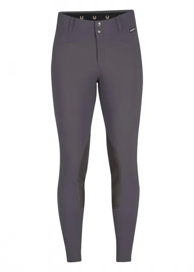 Kerrits Women's Crossover Ii Knee Patch Breech Pants In Peppercorn In Multi
