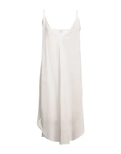 Kerry Grima Woman Midi Dress Ivory Size Onesize Cotton In White