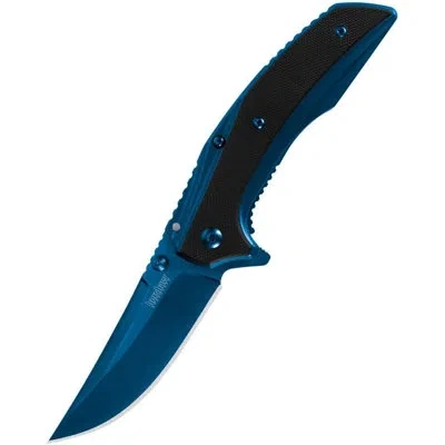 Kershaw 3-inch Blue Pocketknife In Black