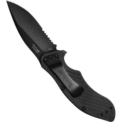 Kershaw Clash Black Serrated Pocketknife