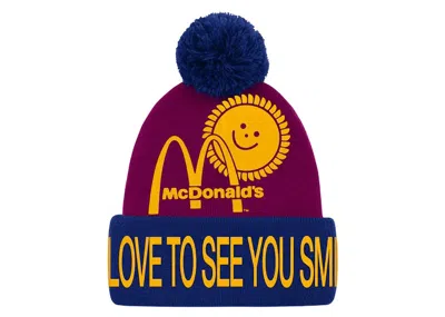 Pre-owned Kerwin Frost X Mcdonald's We Love To See You Smile Beanie