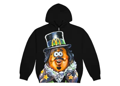 Pre-owned Kerwin Frost X Mcdonald's Work Of Arch Zip Hoodie In Black