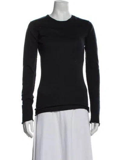 Pre-owned Kes Crew Neck Long Sleeve Sweatshirt In Black