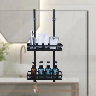 Kes Shower Caddy In Matte Black