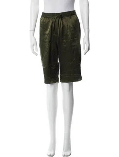 Pre-owned Kes Silk Knee-length Shorts W/ Tags In Black