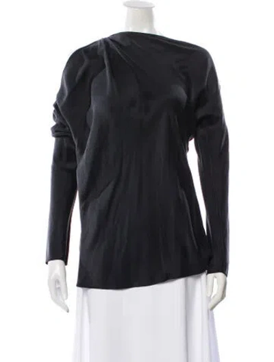 Pre-owned Kes Silk Mini Dress In Gray