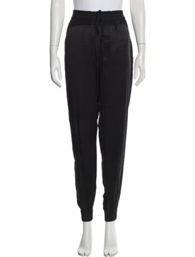 Pre-owned Kes Straight Leg Pants In Black