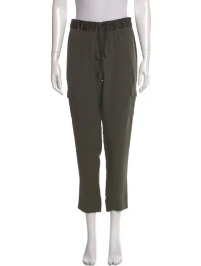 Pre-owned Kes Straight Leg Pants In Green