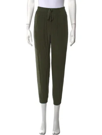 Pre-owned Kes Straight Leg Pants In Green