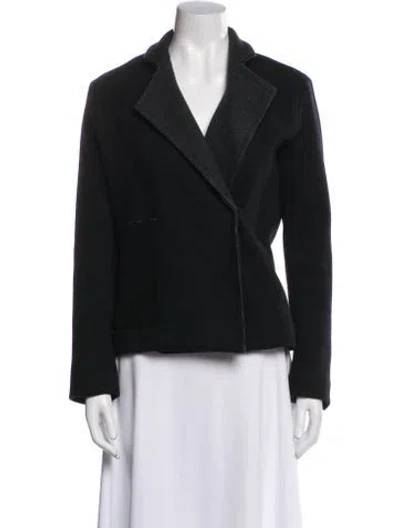 Pre-owned Kes Wool Evening Jacket In Black