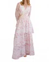 Kestan Anastasia Maxi Dress In Pink In Pink