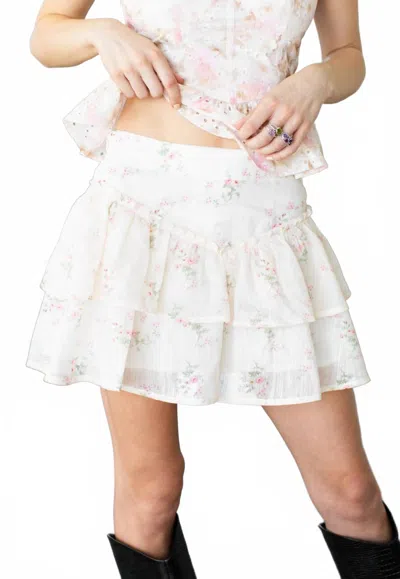 Kestan Camila Skirt In White