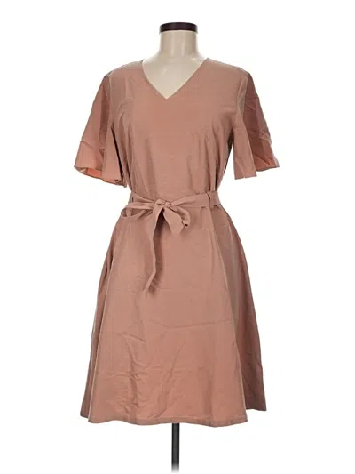 Pre-owned Kestan Casual Dress In Tan