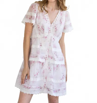 Kestan Catalina Mini Dress In Pink