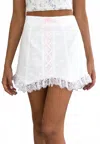 Kestan Jodie Skirt In White In White